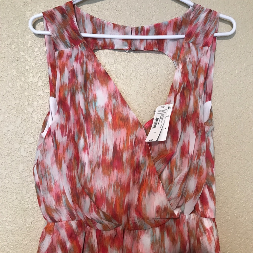 NWT Short High-Low Spring Flowy Dress. - Picture 2 of 5